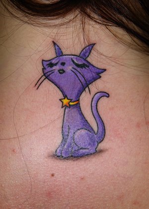 Фото, значение в магии татуировки " Кот. Кошка. Котенок. " X_9ae6c714